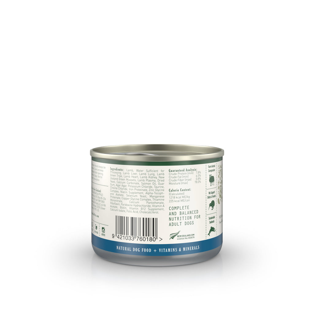 Zealandia Lamb Pâté Wet Dog Food (USA)